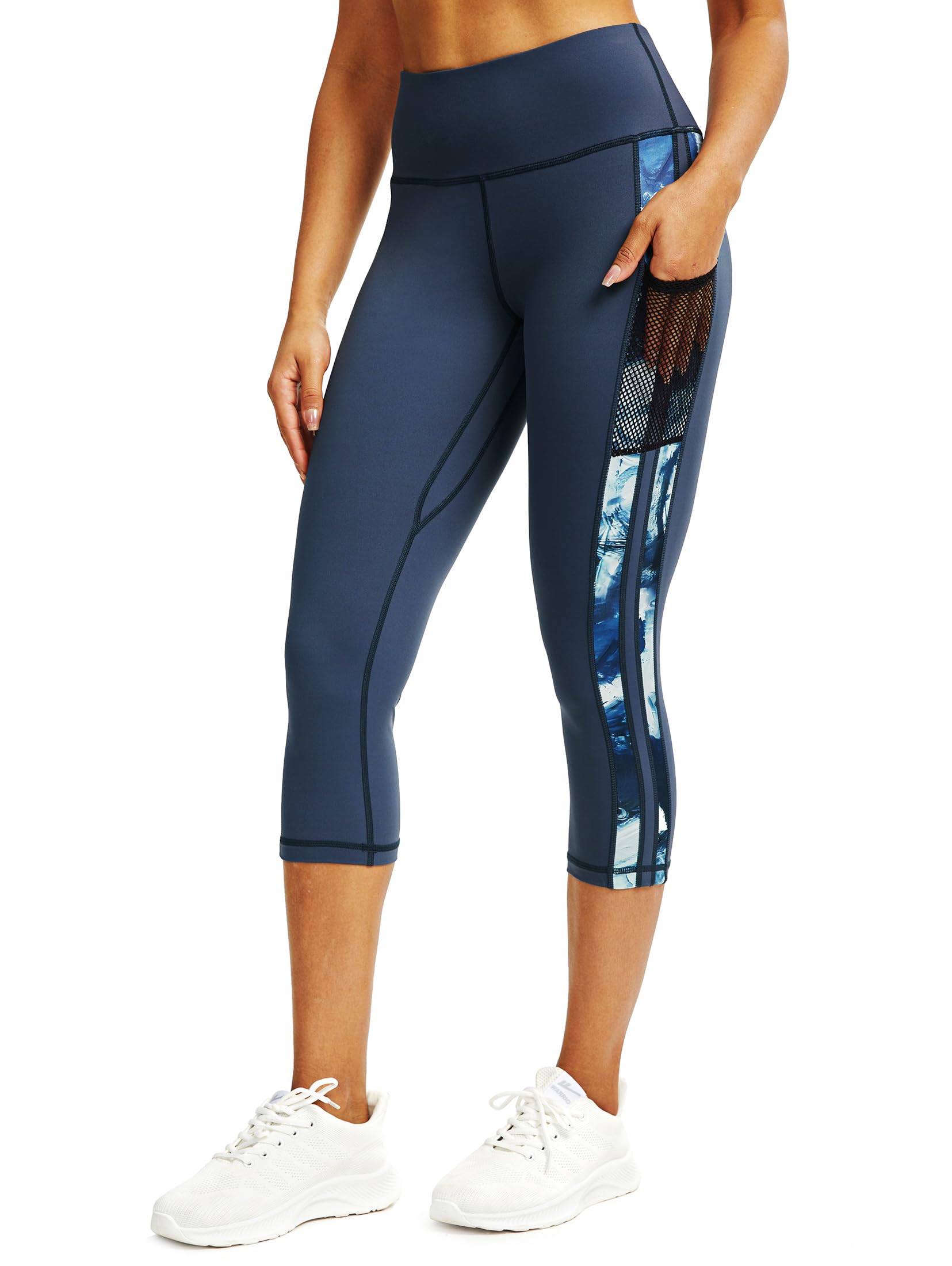 Pantaloni 3/4 de yoga cu buzunare – XXL