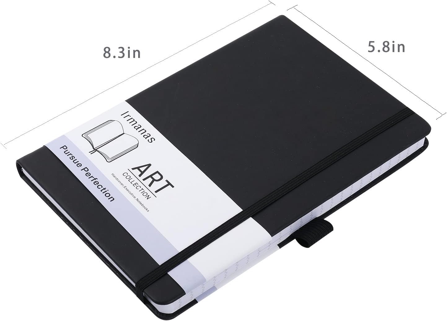 Caiet A5 Dictando 160 Pagini 100gsm, Copertă Rigidă, Elastic